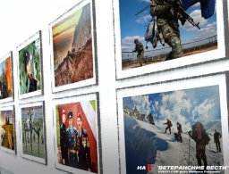 Выставка памяти сотрудника МВД России