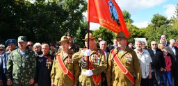 Парад спортивных команд в Красноармейске