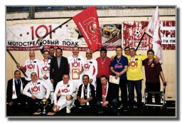 Ветераны провели матч по мини-футболу