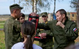 Фестиваль военного спорта прошел в "Алабино"