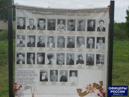 Памятная акция у мемориала павшим воинам