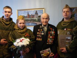 Кандалакша встречает Звезду Победы