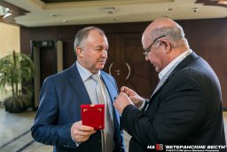 Ветеран "Боевого братства" награждён медалью