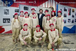 Урок мужества от ветерана для юнармейцев