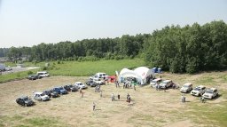 В Подмосковье прошёл Автокросс ветеранов